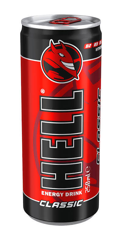 Hell Energy Drink (250ml Pack of 1)