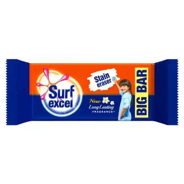 Surf Excel Stain Eraser Detergent Bar - (Pack of 1 250 gm ) - Pouch