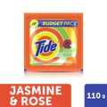 Tide+ Double Power+ Jasmine & Rose Detergent Powder - (Set of 60 45 gm 35 gm Extra) - Pouch