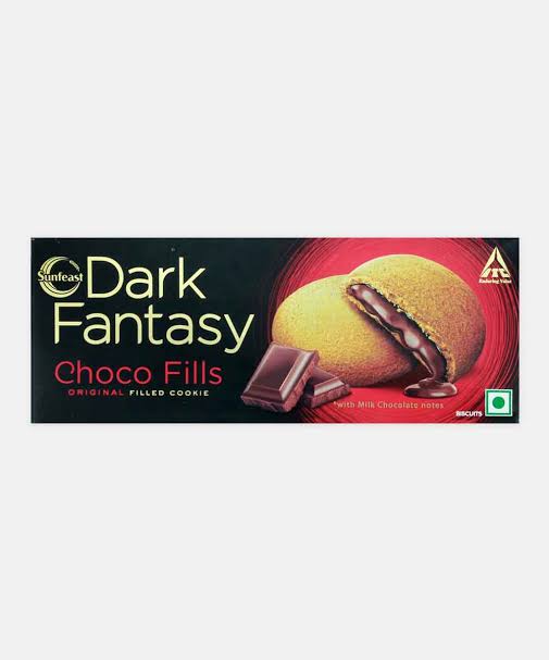 Sunfeast Dark Fantasy Choco Fills Choco Filled Cookies - (Pack of 120, 69 gm )