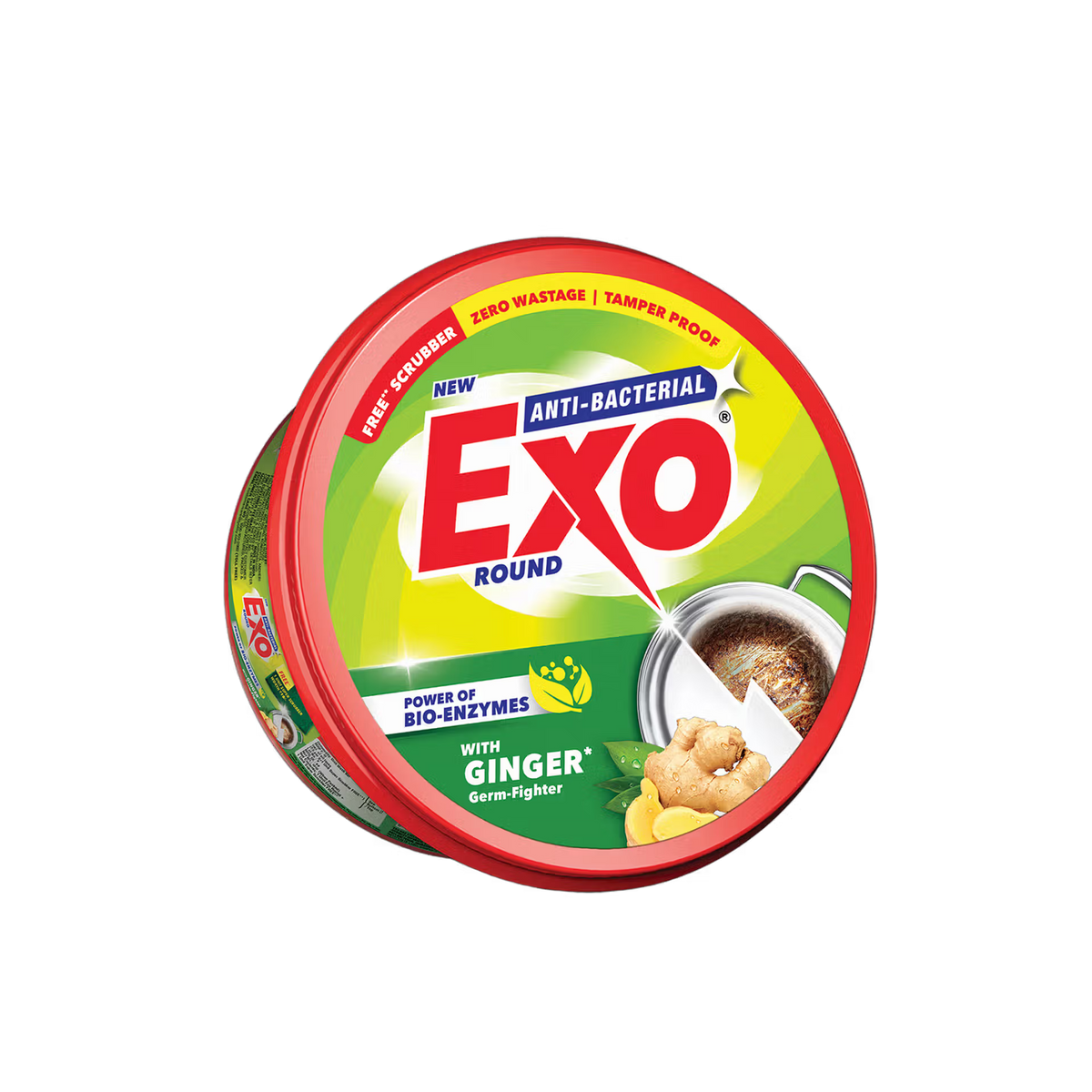 Exo Anti-Bacterial Round Bar (250 gm Pack of - 1 ) - Plastic Tub