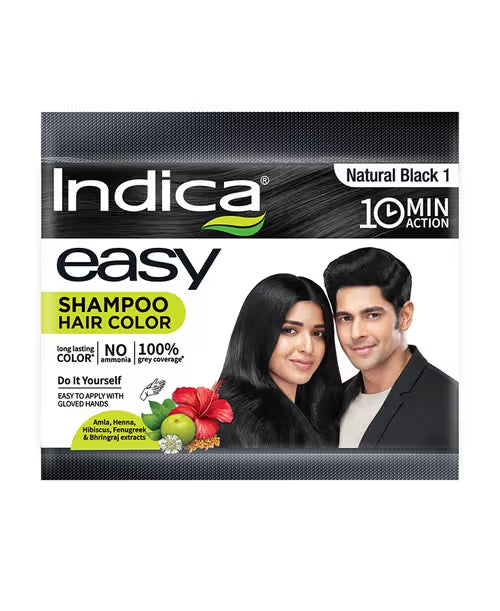 Indica Easy Hair Color Shampoo
